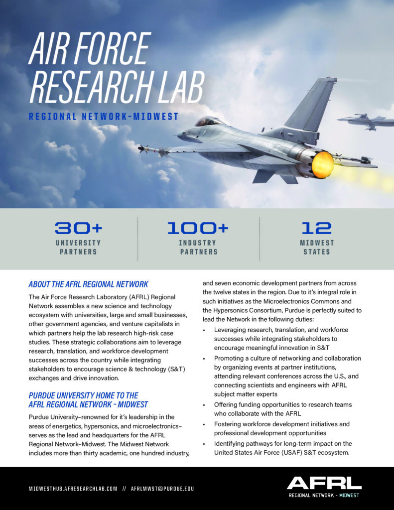 Air Force Research Lab one-pager (PDF)