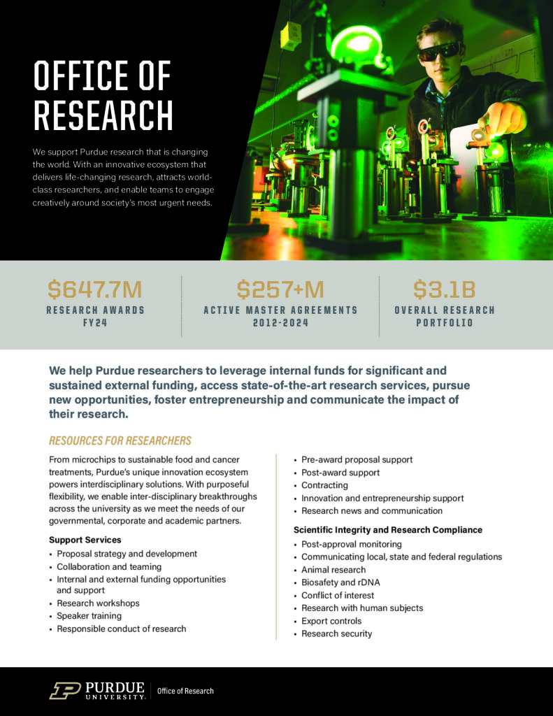 Office of Research one-pager (PDF)