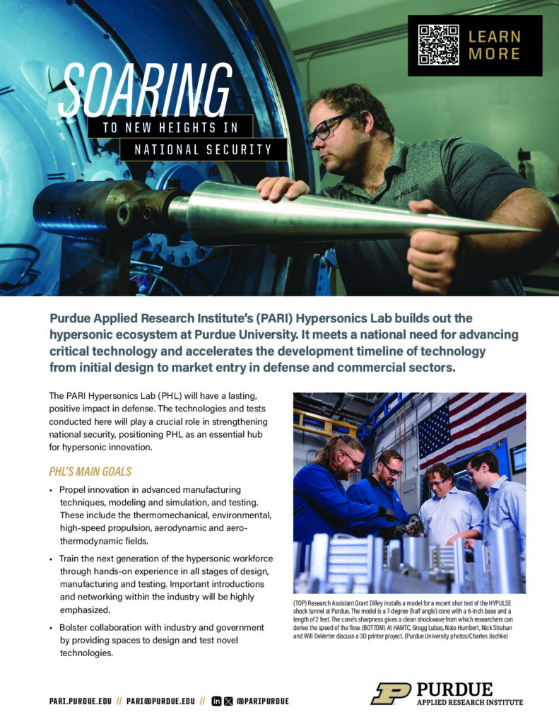 PARI Hypersonics Lab one-pager (PDF)