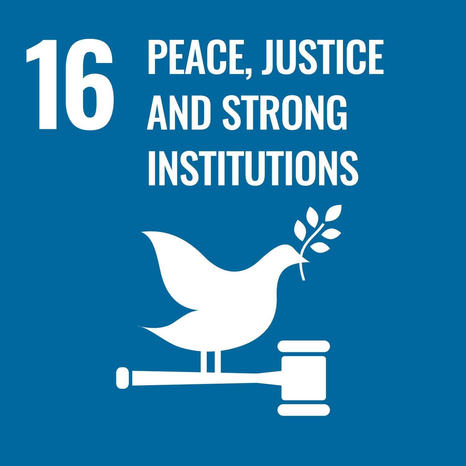 SDG 16- Peace, Justice, and Strong Institutions